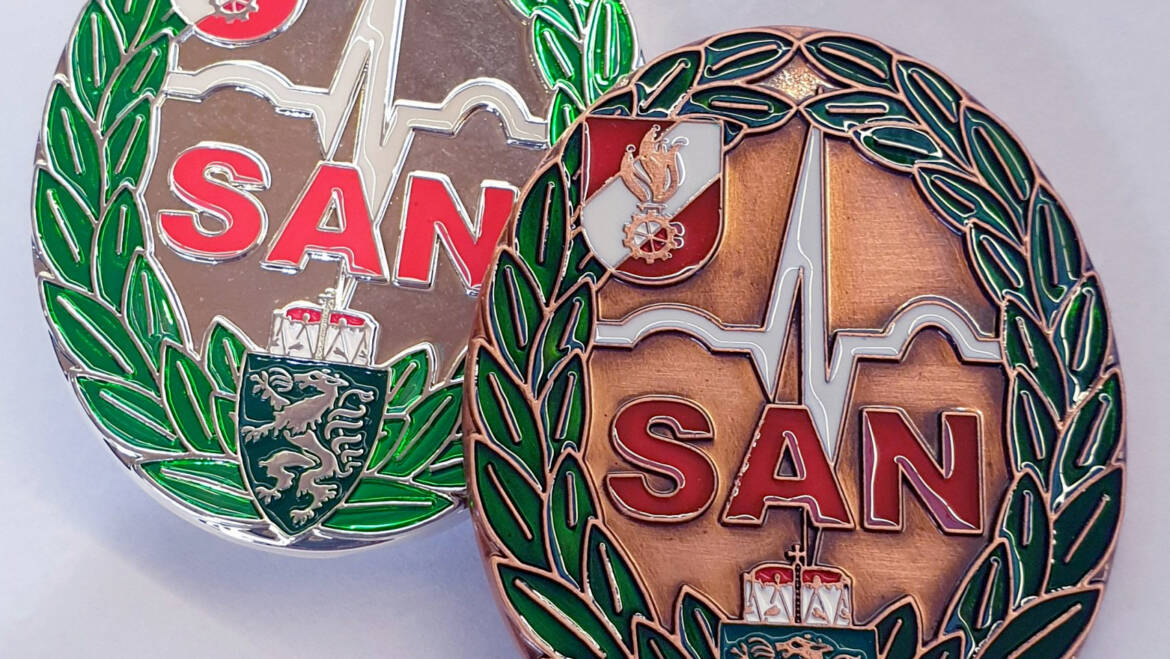 SAN-LEISTUNGSPRÜFUNG ERFOLGREICH