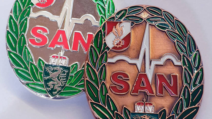 SAN-LEISTUNGSPRÜFUNG ERFOLGREICH